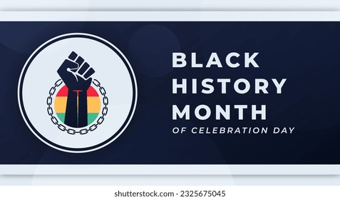 Black History Month Celebration Vector Design Illustration for Background, Poster, Banner, Advertising, Greeting Card