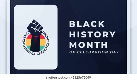 Black History Month Celebration Vector Design Illustration for Background, Poster, Banner, Advertising, Greeting Card