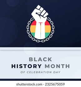 Black History Month Celebration Vector Design Illustration for Background, Poster, Banner, Advertising, Greeting Card