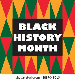 Black History Month colorful thumbnail 
