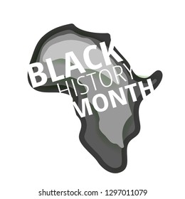 Black History Month concept. Vector illustration