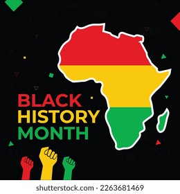 Black History Month Creative And Minimal Social Media Post Template