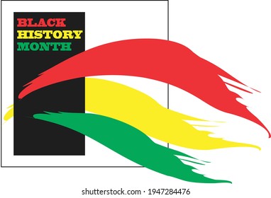 Black History Month Design Card