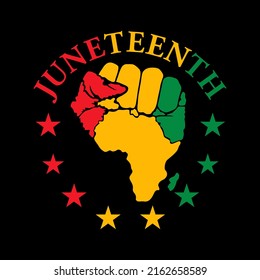 Black History Month Design Illustration - juneteenth African American Independence Day Good For T-Shirt, banner, greeting card design etc.