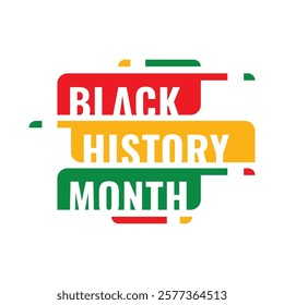 Black History Month Design Illustration Collection Set