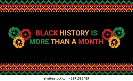 Black history month design template