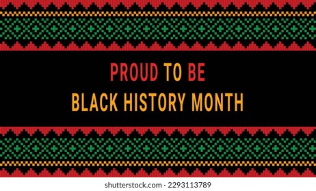 Black history month design template