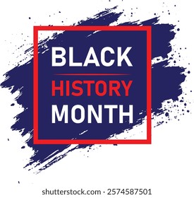 Black History Month EPS Vector template Design 