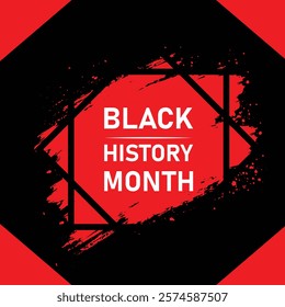 Black History Month EPS Vector template Design 