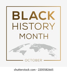Black History Month, held on October.