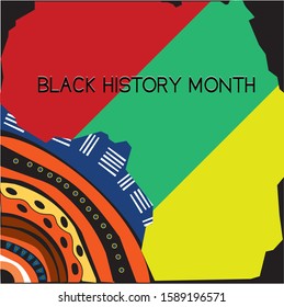 black history month on february 2020