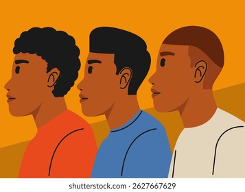 Black History Month Peoples Illustration