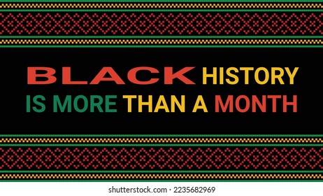 Black history month social media post