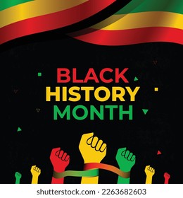 Black History Month Social Media Post