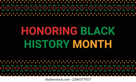 Black history month social media post