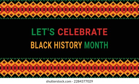 Black history month social media post