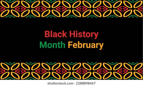 Black history month social media post	
