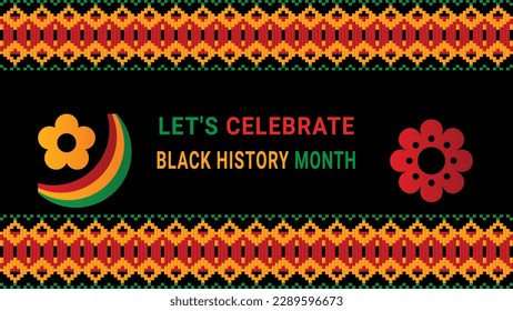 Black history month social media post	
