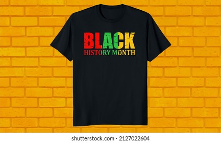 Black history month T shirt design, American history month, vector illustration vantage retro T-Shirt design for print ready vector format. 