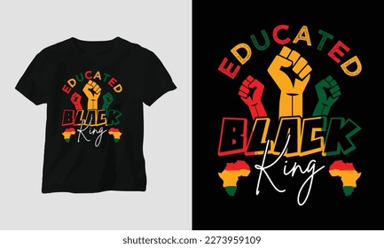 Black History Month T-shirt and apparel design. Vector print, typography, poster, emblem, festival