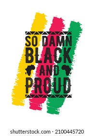 black history month t-shirt design