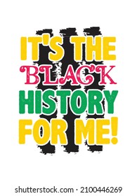 black history month t-shirt design