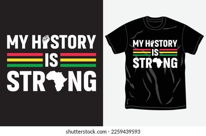 Black history month t-shirt design, quotes, Juneteenth t-shirt, typography tshirt vector Graphic, Fully editable and printable vector template.