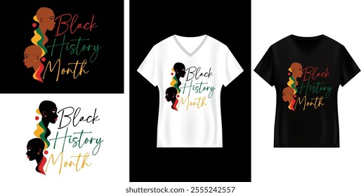 Black History Month T-shirt design