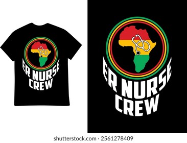 Black History Month T-shirt Design Template