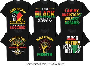 Black History Month T-Shirt design, African American Country Celebration T-Shirt,
