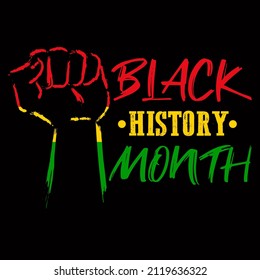 Black History Month T-shirt vector collections for t-shirt design, mug design, pillow design