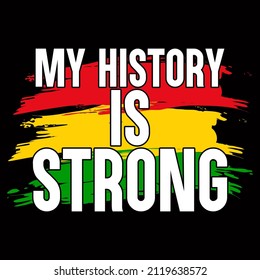 Black History Month T-shirt vector collections for t-shirt design, mug design, pillow design