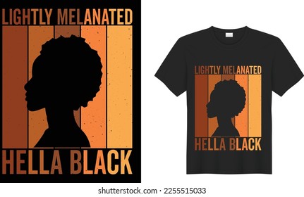 Black History Month typography T-shirt Design vector. Illustration - Juneteenth African American Independence Day, June 19. Celebrate Black. Ready for print t-shirt, banner, greeting card design.