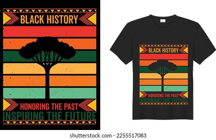 Black History Month typography T-shirt Design vector. Illustration - Juneteenth African American Independence Day, June 19. Celebrate Black. Ready for print t-shirt, banner, greeting card design.