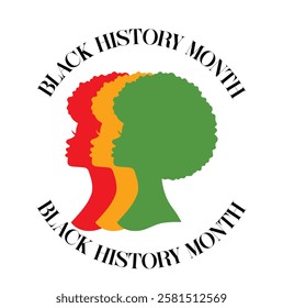 Black History Month vector, Black History Month Concept Poster vector, t-shirt design vector