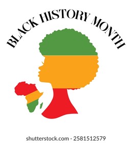 Black History Month vector, Black History Month Concept Poster vector, t-shirt design vector