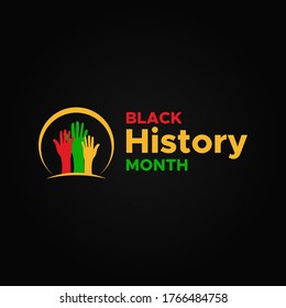 Black History Month Vector Design Illustration