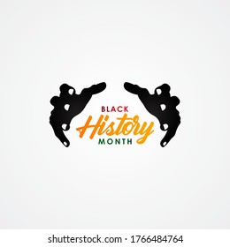 Black History Month Vector Design Illustration