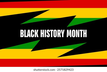 black history month vector holiday concept