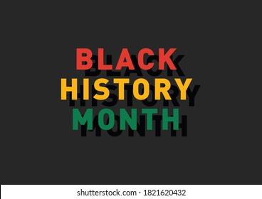 Black History Month vector illustration