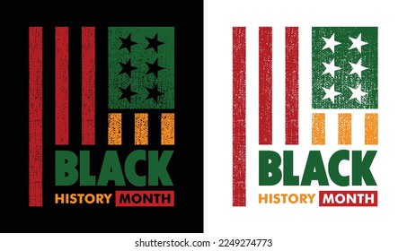 Black History Month. Vector Illustration.