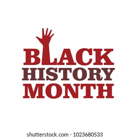 Black History Month Vector Template Design