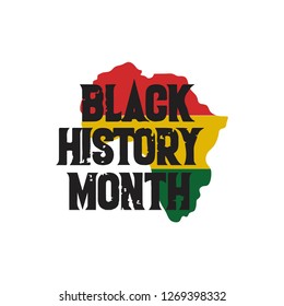 Black History Month Vector Template Design Illustration