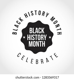 Black History Month Vector Template