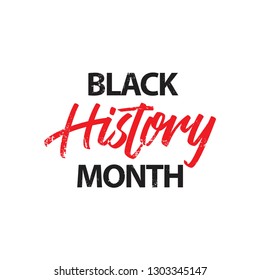 Black History Month Vector Template Design Illustration