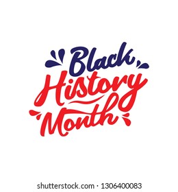 Black History Month Vector Template