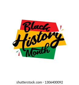 Black History Month Vector Template