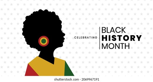 Black History Month Vector Template Design Illustration, African American History. can use for, landing page, template, ui, web, mobile app, poster, banner, flyer, background