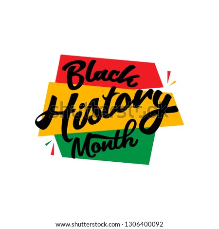 Black History Month Vector Template