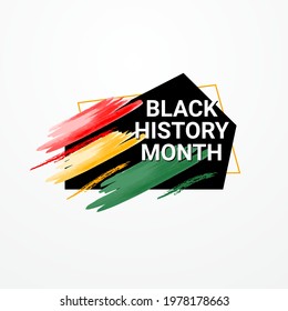 Black History Month Watercolor Design